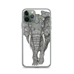 Three Elephants iPhone Case (Single)